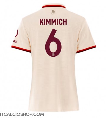 Bayern Munich Joshua Kimmich #6 Terza Maglia Femmina 2024-25 Manica Corta
